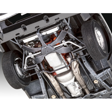 Model Set F&F Dominic s 1970 Dodge Charger, Revell Modellbausatz mit Basiszubehör