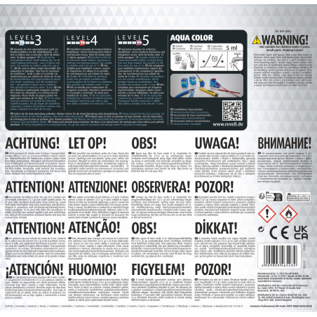 Model Set Gorch Fock, Revell Modellbausatz mit Basiszubehör