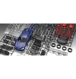 Audi RS e-tron GT easy-click-system, Revell Bausatz zum Zusammenstecken mehrfarbig