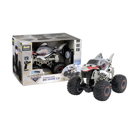 RC Monster Truck Big Shark 2.0, Revell Control Ferngesteuertes Auto