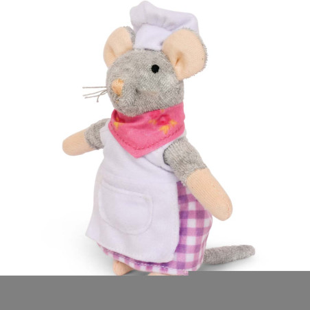 Plüsch-Maus: Bäcker