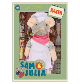 Plüsch-Maus: Bäcker