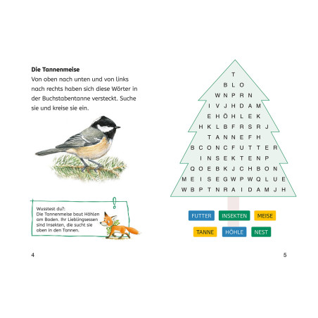 Bücherhelden 2.Kl. Naturrätsel Heimische Vögel
