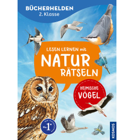Bücherhelden 2.Kl. Naturrätsel Heimische Vögel