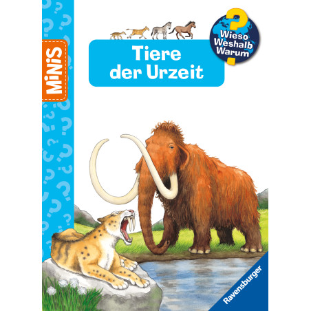 Ravenburger 46333 Ravensburger Minis: Wieso? Weshalb? Warum? - Tiere der Urzeit RV Minis