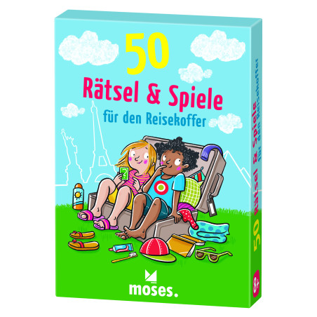 50 Rätsel & Spiele für den Reisekoffer