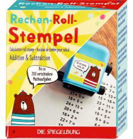Rechen-Roll-Stempel - Bunte Geschenke