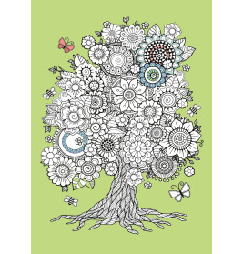 Zauberwald Zen-Mandalas