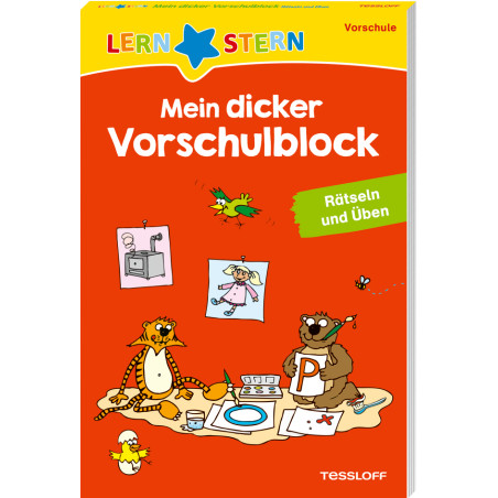 LERNSTERN. Mein dicker Vorschulbuch