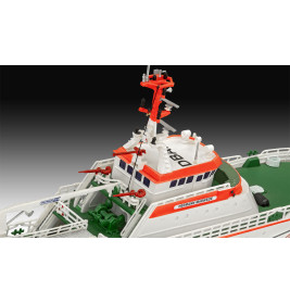 Model Set Seenotkreuzer Hermann Marwede, Revell Modellbausatz mit Basiszubehör