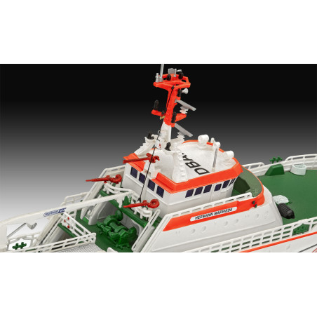 Model Set Seenotkreuzer Hermann Marwede, Revell Modellbausatz mit Basiszubehör