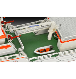 Model Set Seenotkreuzer Hermann Marwede, Revell Modellbausatz mit Basiszubehör