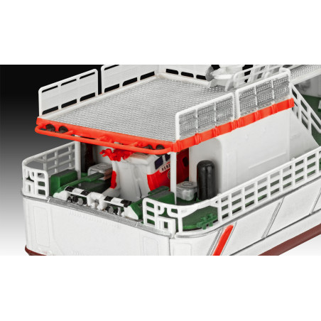 Model Set Seenotkreuzer Hermann Marwede, Revell Modellbausatz mit Basiszubehör