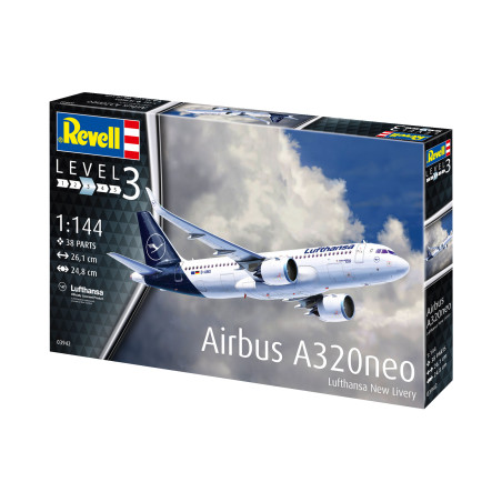 Airbus A320neo Lufthansa New Livery, Revell Modellbausatz