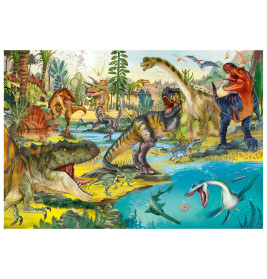 Dino World Puzzle 50 Teile