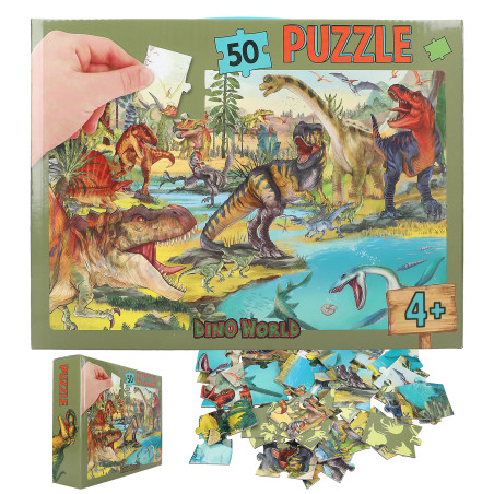 Dino World Puzzle 50 Teile