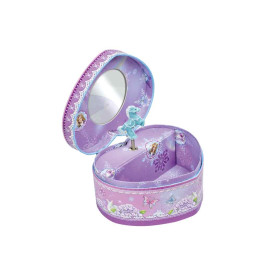 Spieluhr Herz pink Einhorn