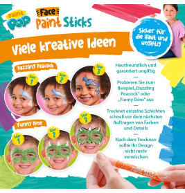 Face Paint Sticks 12-Pack