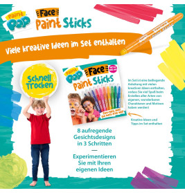Face Paint Sticks 12-Pack