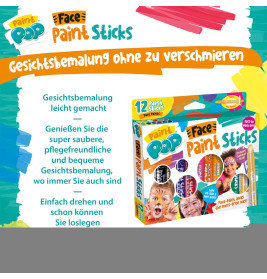 Face Paint Sticks 12-Pack
