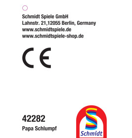 Die Schlümpfe, Papa Schlumpf, 27 cm