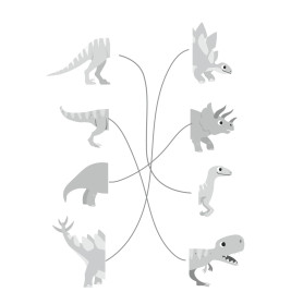 Mein k. Kindergartenblock: Rätsel - Dinosaurier