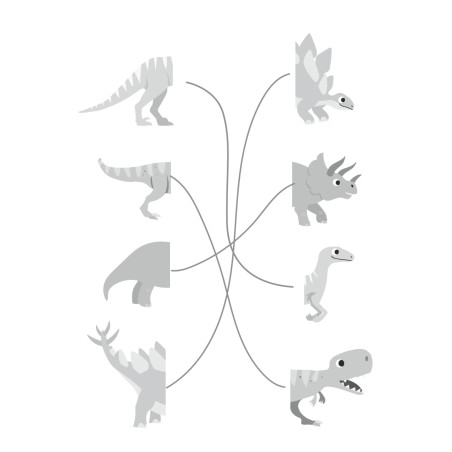 Mein k. Kindergartenblock: Rätsel - Dinosaurier