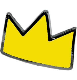 Grußkarte m. Pin - Du bist 1.Klasse/ein