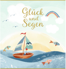 Wunscherfüller-Flaschenpost - Gute Wünsche zur Erstkommunion