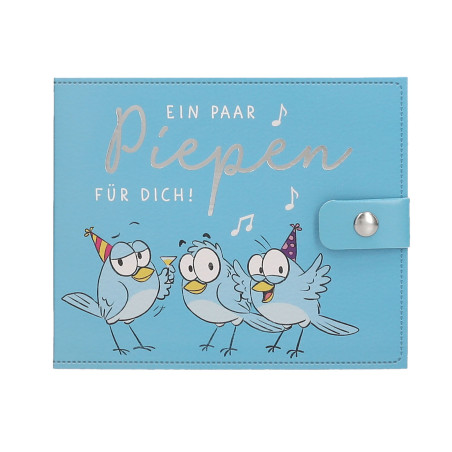 Papier-Geldbörse mit Musik