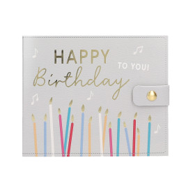 Papier-Geldbörse mit Musik