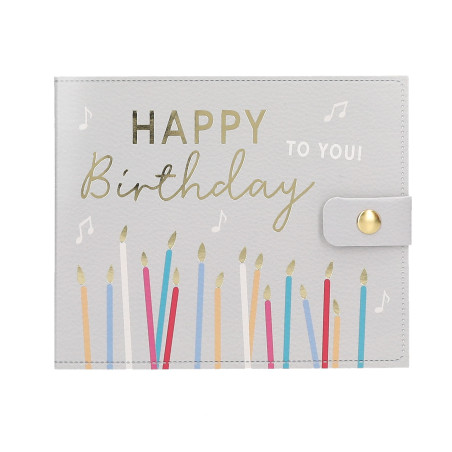 Papier-Geldbörse mit Musik