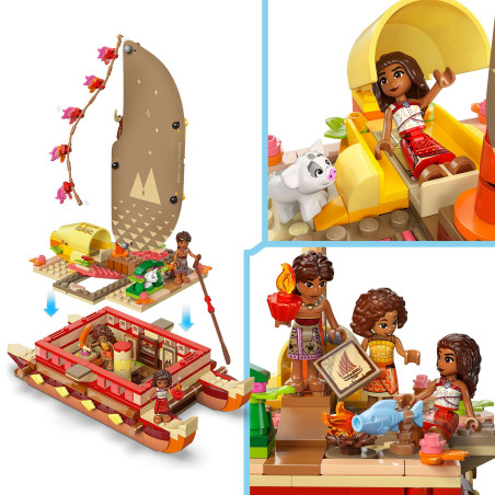 LEGO Disney Princess 43270 Vaianas Abenteuerfloß