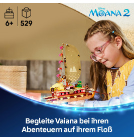 LEGO Disney Princess 43270 Vaianas Abenteuerfloß