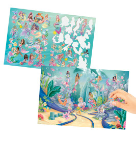 TOPModel Metallic Stickerworld MERMAID