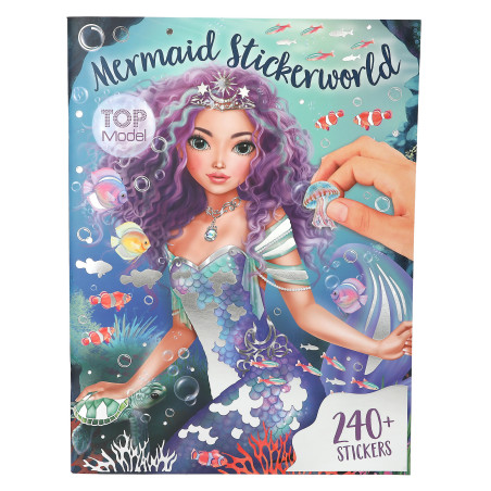 TOPModel Metallic Stickerworld MERMAID