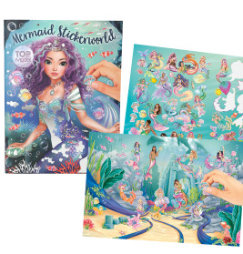 TOPModel Metallic Stickerworld MERMAID
