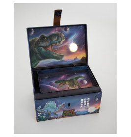 Dino World Schatztruhe mit Code