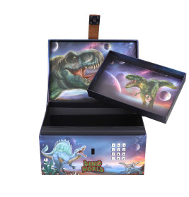 Dino World Schatztruhe mit Code
