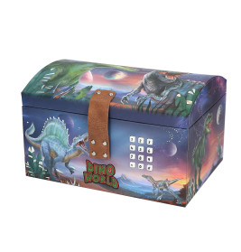 Dino World Schatztruhe mit Code