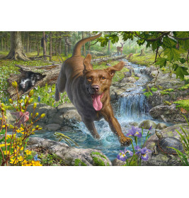 Puzzle M.Frederickson Hunde 1000 Teile