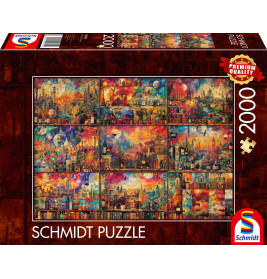 Puzzle Genussvolle Auszeit, 2000 Teile