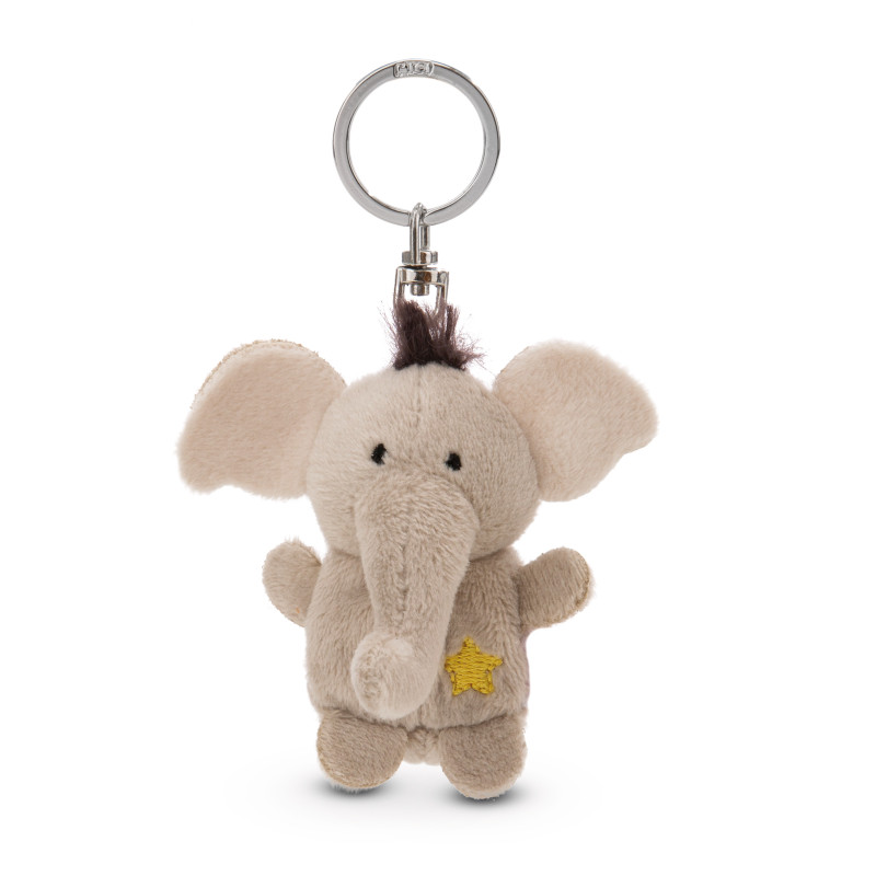 Schlüsselanhänger Elefant mit Stern 5cm
