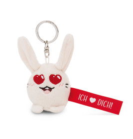 Schlüsselanhänger Hase Ich Herz dich!
