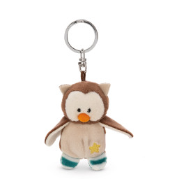 Schlüsselanhänger Eule mit Stern 5cm an