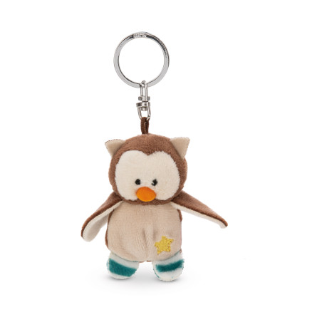 Schlüsselanhänger Eule mit Stern 5cm an