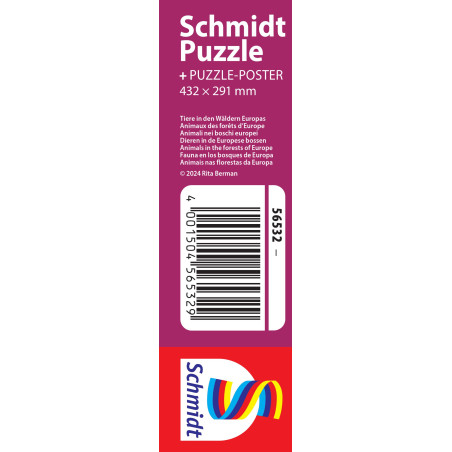 KIPU150T.Tiere in den Wäldern Europas