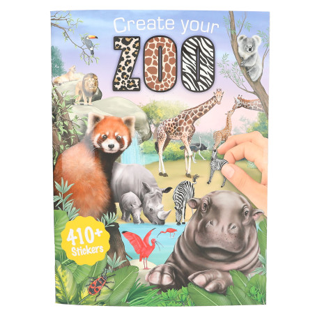 Create your ZOO, Malbuch mit