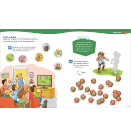 WAS IST WAS Junior Mitmach- Heft Fußball