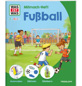 WAS IST WAS Junior Mitmach- Heft Fußball